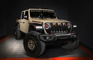 Jeep Gladiator Projector Illumination Kit - ORACLE Lighting - Demon Eye ColorSHIFT