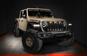 Jeep Gladiator Projector Illumination Kit - ORACLE Lighting - Demon Eye ColorSHIFT