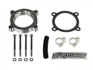 Honda Civic Throttle Body Spacer Kit - aFe - Silver Bullet - Black Anodized - L4-2.0L - `06-`11