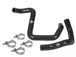 Jeep Wrangler JK Radiator Hose Kit - aFe - BladeRunner Silicone - Black - 3.6L - `12-`18