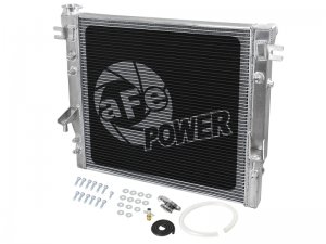 Jeep Wrangler JK Radiator - aFe - BladeRunner Street Series Tube & Fin - Brushed aluminum - V6-3.6L/3.8L - `07-`18