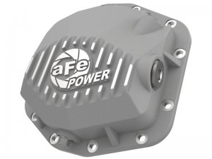 Jeep Wrangler JL Differential Cover - Rear - aFe - Street Series - Raw w/Machined Fins - `18-`23