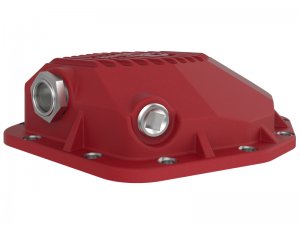 Jeep Gladiator Differential Cover - Rear - aFe - Pro Series Dana M220 with Machined Fins - Red - `20-`23
