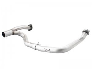 Jeep Wrangler JK Y-Pipe - aFe - Twisted Steel - 3.6L - `12-`14