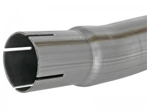 Jeep Gladiator Performance Exhaust - aFe - Twisted Steel Stainless Steel Loop-Delete Downpipe - 3.6L - `20-`25