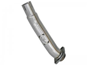 Jeep Gladiator Performance Exhaust - aFe - Twisted Steel Stainless Steel Loop-Delete Downpipe - 3.6L - `20-`25