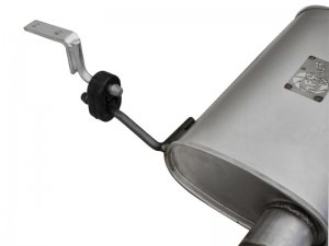 Jeep Wrangler JK Exhaust System - aFe - Cat Back Aluminized Hi-Tuck - V6 3.6/3.8 - `07-`14