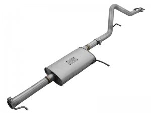 Jeep Wrangler JK Exhaust System - aFe - Cat Back Aluminized Hi-Tuck - V6 3.6/3.8 - `07-`14