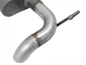 Jeep Wrangler JK Exhaust System - Axle Back - aFe - Aluminized Hi-Tuck - V6 3.6/3.8L - `07-`18