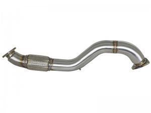 Honda Civic Performance Exhaust - Rear - aFe - Takeda Stainless Steel Mid-Pipe - 2.0L - `17-`21