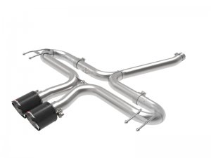 Honda Civic Performance Exhaust - Rear - aFe - Takeda Axle-Back with Carbon Tips - Carbon - L4-1.5L (t) - `17-`20