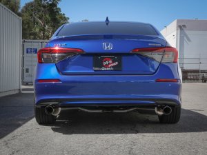 Honda Civic Performance Exhaust - aFe - Stainless Steel Cat-Back Exhaust System w/ Polished Tip - 1.5L - `22-`24