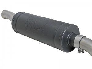 Jeep Wrangler JL Exhaust Cat-Back - aFe - Rebel Series - Black - V6 3.6L - `18-`24