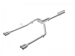Jeep Gladiator Performance Exhaust - aFe - Vulcan Series Cat Back - Polished - 3.6L - 2020+