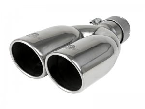 Jeep Gladiator Performance Exhaust - aFe - Vulcan Series Cat Back - Polished - 3.6L - 2020+