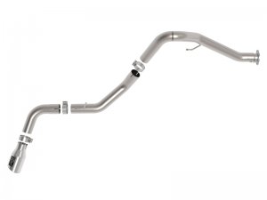 Jeep Gladiator Performance Exhaust - aFe - Vulcan Series 3in 304 SS DPF-Back - Polished - 3.0L - 2021+