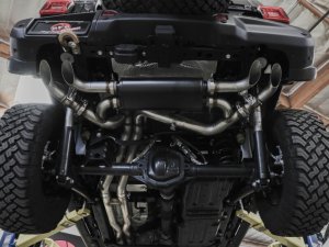 Jeep Wrangler JL Exhaust System - aFe - Vulcan Series - 6.4L - `21-`22