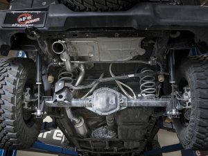 Jeep Wrangler JL Exhaust - aFe - Cat Back, High-Tuck - Polished - 3.6L - `18-`21