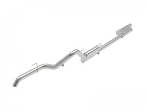 Jeep Gladiator Performance Exhaust - aFe - MACH Force-Xp 3 IN 409 Stainless Steel Cat-Back Hi-Tuck - 3.6L - `20-`24