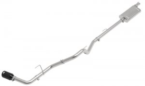 Jeep Gladiator Performance Exhaust - aFe - Apollo GT Series 2.5in 409SS Cat-Back - Black - 3.6L - `20-`24