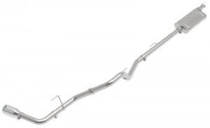 Jeep Gladiator Performance Exhaust - aFe - Apollo GT Series 2.5in 409SS - Polished - 3.6L - `20-`24