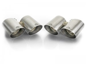Porsche 911 Performance Exhaust - aFe - MACH Force-Xp 304 SS OE Exhaust Tips - Polished - H6 3.8L - `12-`16