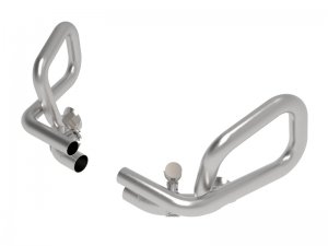 Porsche 911 Performance Exhaust - aFe - MACH Force-Xp 304 Stainless Steel Primary Muffler Delete Pipe - 3.8/4.0L - `14-`19