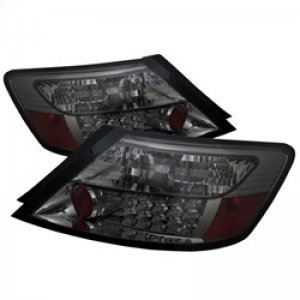 Honda Civic LED Tail Lights - SPYDER - Smoke - `06-`08