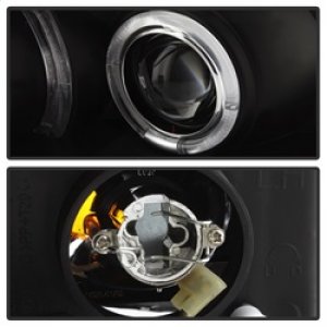 Honda Civic Headlights - SPYDER - Projector LED Halo - Black - `06-`08