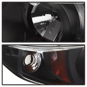 Honda Civic Headlights - SPYDER - Projector LED Halo - Black - `06-`08