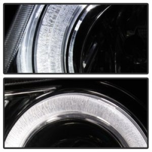 Honda Civic Headlights - SPYDER - Projector Headlights LED Halo - Chrome - `06-`08