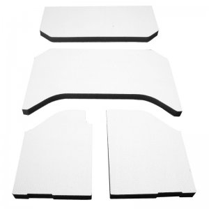 Jeep Wrangler JK Headliners - DEI - 4 Piece - White - `07-`10