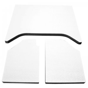 Jeep Wrangler JK Headliner - DEI - Boom Mat - White - `07-`10