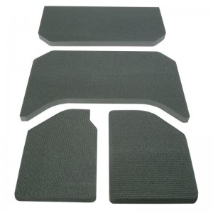 Jeep Wrangler JK Boom Mat Headliner - DEI - Sound Deadening, 4 Piece - Black - `11-`18