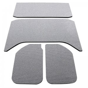 Jeep Wrangler JK Boom Mat Headliner - 4 Piece - DEI - Original Finish - Gray - `11-`18