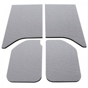 Jeep Wrangler JK Boom Mat Headliner - DEI - 4 Piece - Gray - `11-`18