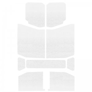 Jeep Wrangler JL Headliner - DEI - Sound Deadening - White - `18-`23