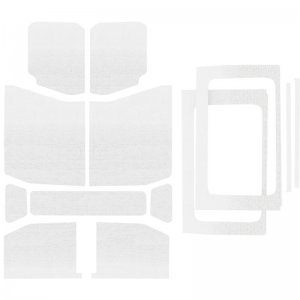 Jeep Wrangler JL Headliner Kit - DEI - White - `18-`23
