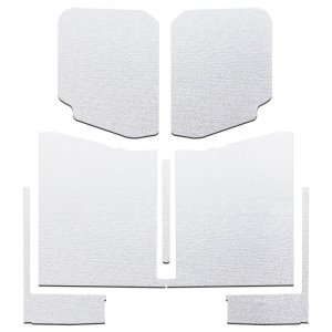 Jeep Gladiator Headliner Kit - DEI - Boom Mat Complete (7 Piece) - White - `20-`22
