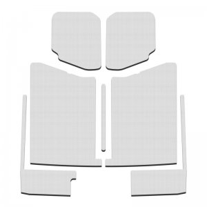 Jeep Gladiator Headliner Kit - DEI - Boom Mat Complete (7 Piece) - White - `20-`22
