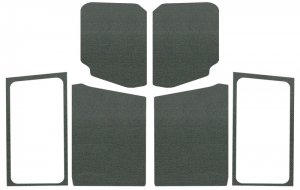 Jeep Wrangler JL Headliner Kit - DEI - Gray - `18-`23