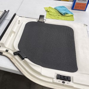 Jeep Wrangler JK Complete Headliner Kit - DEI - Boom Mat - White - `11-`18