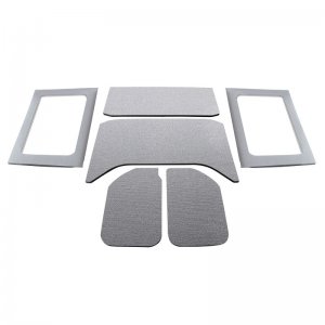Jeep Wrangler JK Headliner Kit - DEI - Boom Mat Complete - Gray - `11-`18