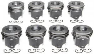 Porsche 911 Piston Set - Mahle OE - 95.00 Bore - 3.2L - `84-`89