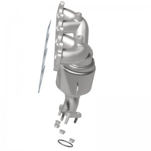 Honda Civic Catalytic Converter - Magnaflow - HM Grade Direct-Fit Manifold - 1.6L - `96-`00