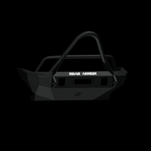 Jeep Wrangler JK Front Bumper - Front - Road Armor - Stealth, Winch, Stinger Guard, Mid Width - Tex Blk - `07-`18