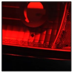 Honda Civic Tail Lights - SPYDER - Crystal - Red Smoke - `96-`00