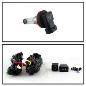 Honda Civic Fog Lights - SPYDER - OEM w/Switch - Yellow - `14-`15