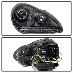 Porsche Cayenne SPY Headlights