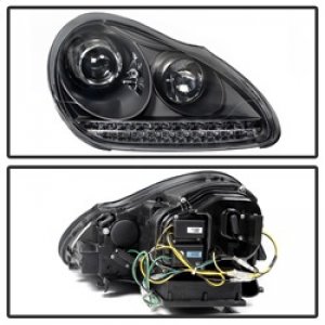Porsche Cayenne SPY Headlights